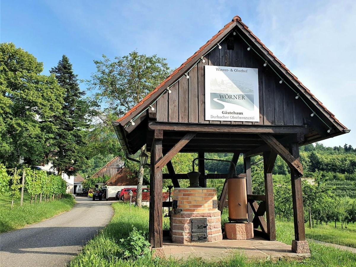 Gaestehaus Woerner Дурбах Экстерьер фото